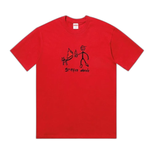 Supreme Spitfire Cat Tee 'Red'