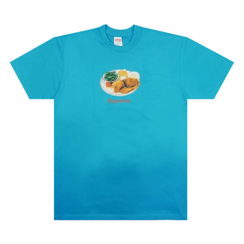 Supreme Chicken Dinner Tee 'Cyan'