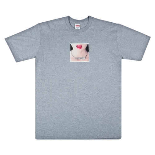 Supreme Necklace Tee 'Heather Grey'