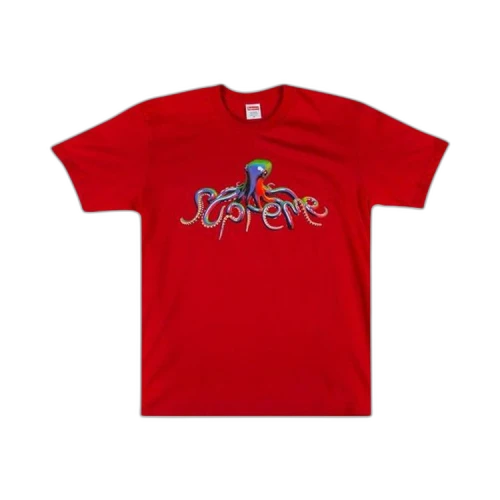 Supreme Tentacles T-Shirt 'Red'