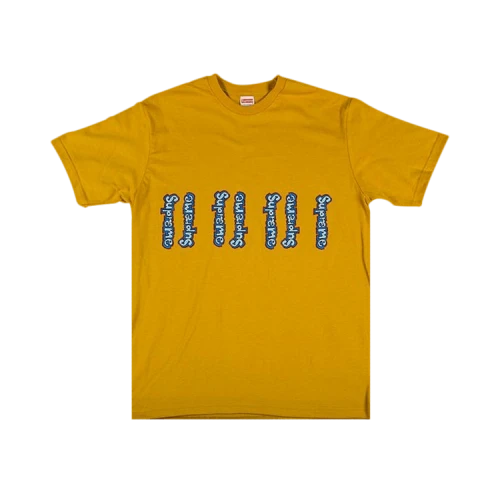 Supreme Gonz Logo T-Shirt 'Mustard'