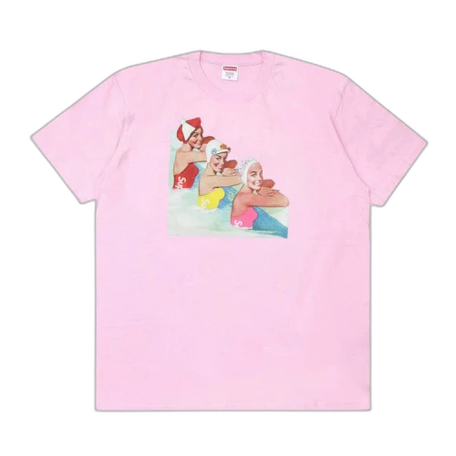 Supreme Swimmers Tee 'Light Pink'