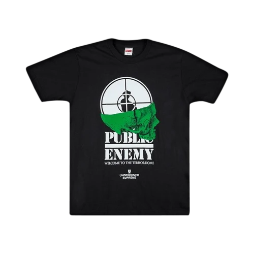 Supreme x Undercover x Public Enemy Terrordome T-Shirt 'Black'