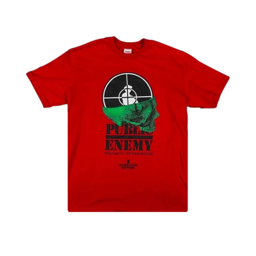 Supreme x Undercover x Public Enemy Terrordome T-Shirt 'Red'