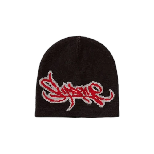 Supreme Tag Logo Beanie 'Black'