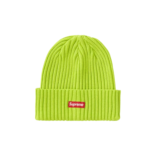 Supreme Overdyed Beanie 'Lime'