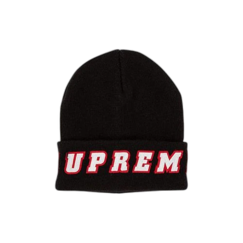 Supreme Felt Logo Beanie 'Black'