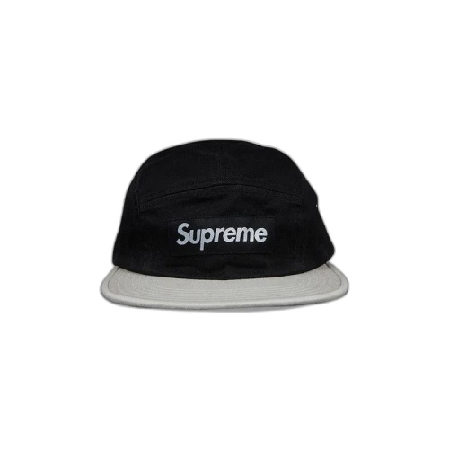Supreme 2-Tone Camp Cap 'Black'