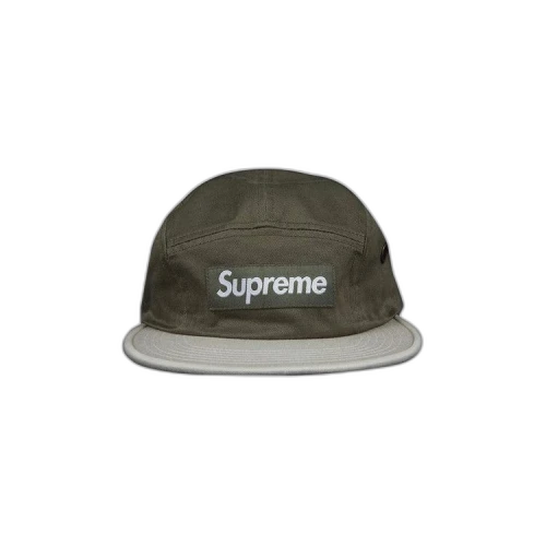 Supreme 2-Tone Camp Cap 'Olive'