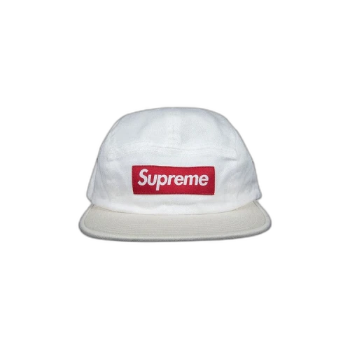 Supreme 2-Tone Camp Cap 'White'