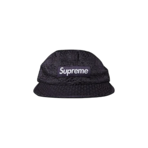 Supreme Geometric Ripstop Camp Cap 'Purple'