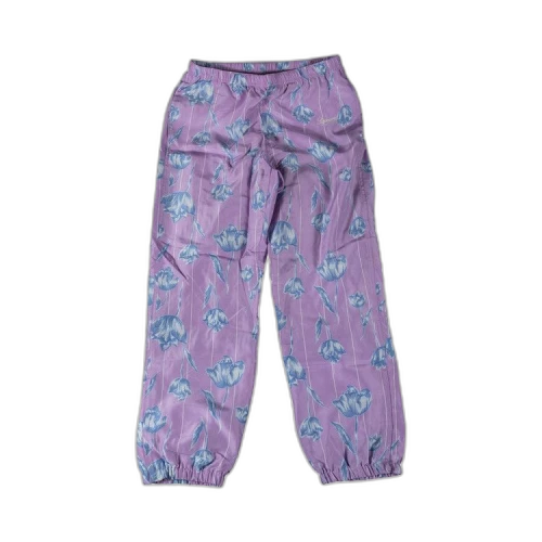 Supreme Floral Silk Track Pant 'Purple'
