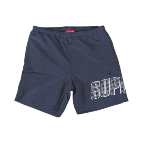Supreme Logo Appliqué Water Short 'Navy'