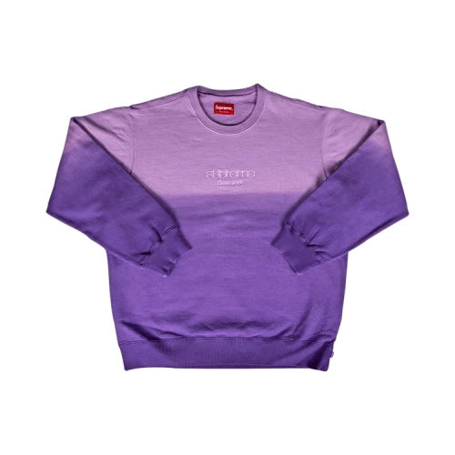 Supreme Dipped Crewneck 'Purple'