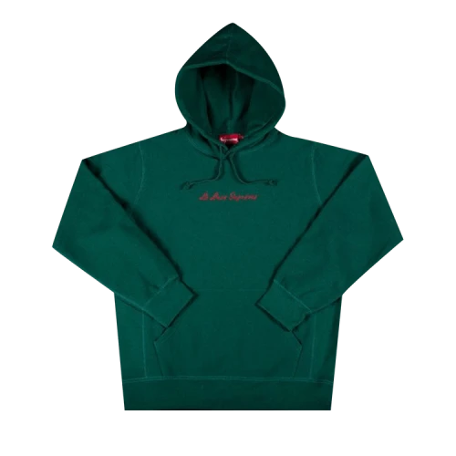 Supreme Le Luxe Hooded Sweatshirt 'Dark Green'