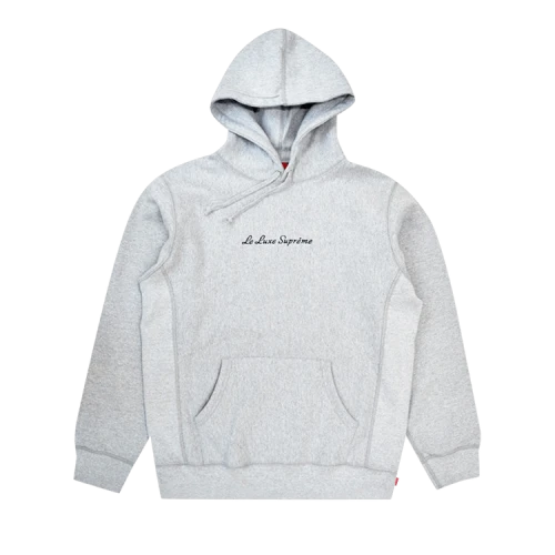Supreme Le Luxe Hooded Sweatshirt 'Grey'