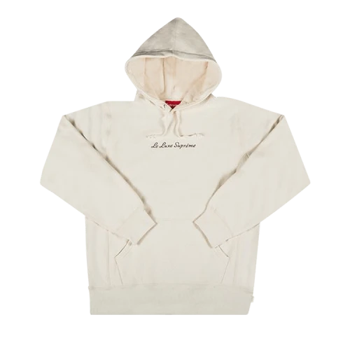 Supreme Le Luxe Hooded Sweatshirt 'Natural'