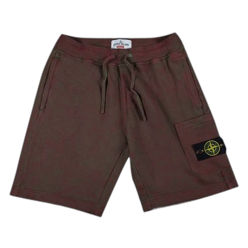 Supreme Stone Island Sweatshort 'Red'