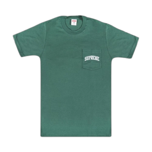 Supreme x NFL Raiders '47 Pocket T-Shirt 'Green'