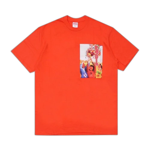 Supreme Sekintani La Norihiro Tee 'Bright Orange'