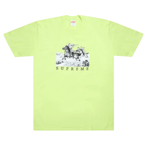 Supreme Riders Tee 'Neon Green'