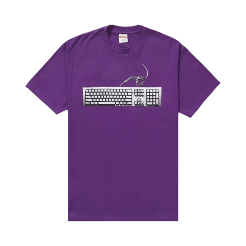 Supreme Keyboard Tee 'Purple'
