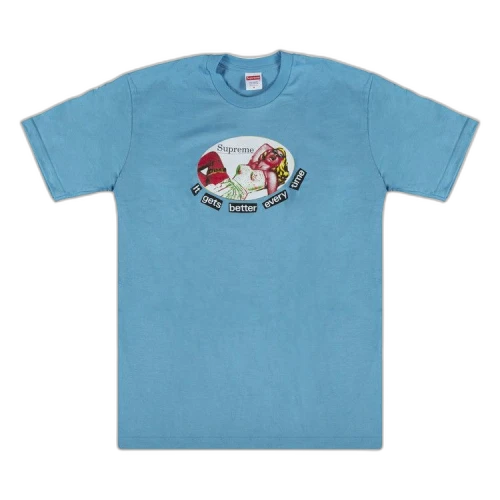 Supreme It Gets Better Every Time T-Shirt 'Slate'