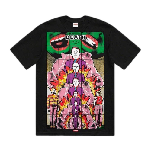 Supreme Gilbert And George DEATH Tee 'Black'