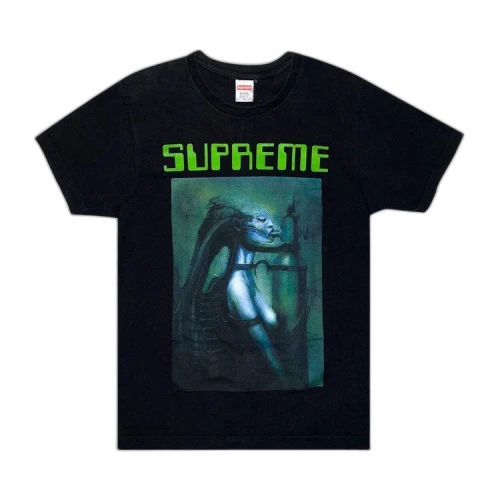 Supreme x H.R. Giger Alien Tee 'Black'