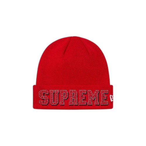 Supreme x New Era Gems Beanie 'Red'
