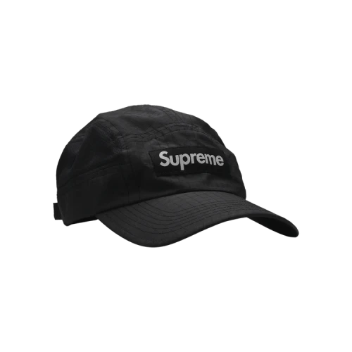 Supreme Reflective Ripstop Camp Cap 'Black'