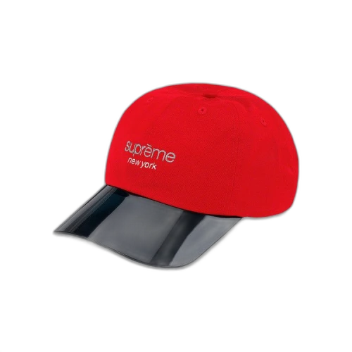 Supreme Acrylic Visor 6-Panel 'Red'