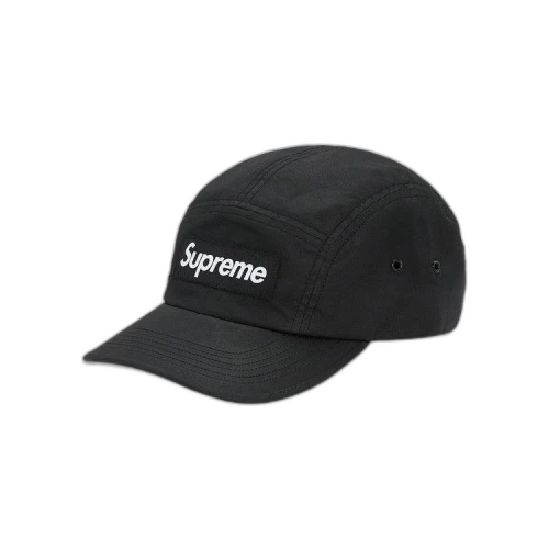 Supreme x Barbour Waxed Cotton Camp Cap 'Black'