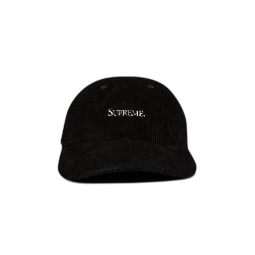 Supreme Corduroy 6-Panel 'Black'