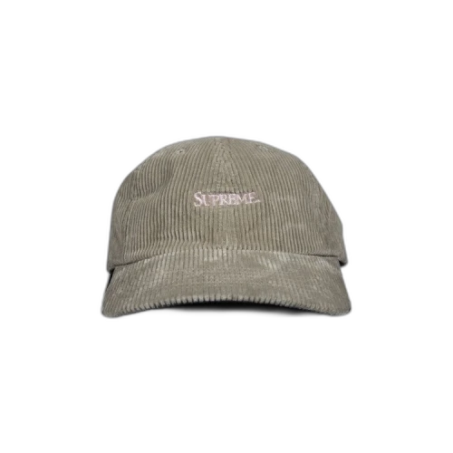 Supreme Corduroy 6-Panel 'Light Grey'