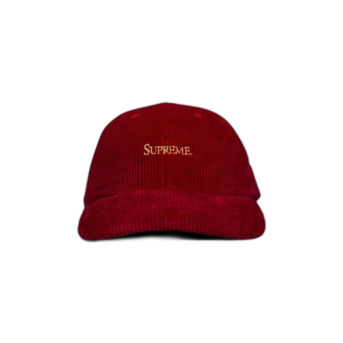 Supreme Corduroy 6-Panel 'Red'