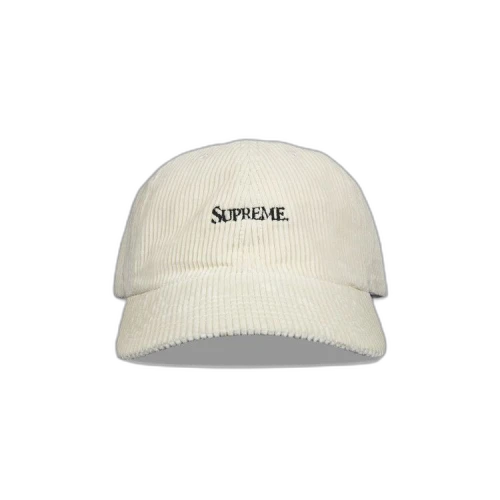Supreme Corduroy 6-Panel 'White'