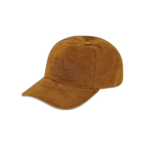 Supreme Suede 6-Panel Hat 'Brown'