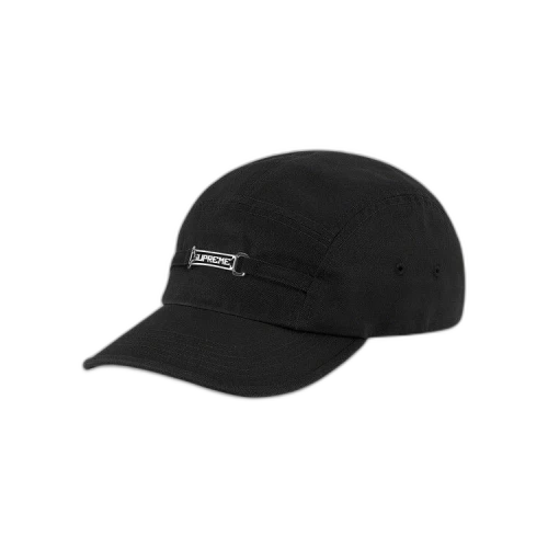 Supreme Name Plate Camp Cap 'Black'