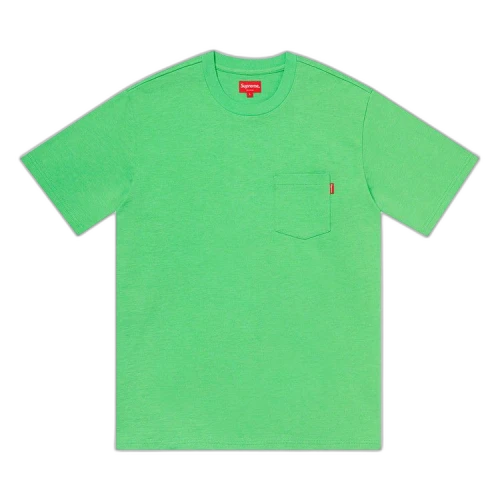 Supreme Short-Sleeve Pocket Tee 'Bright Green'