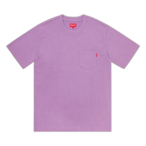 Supreme Short-Sleeve Pocket Tee 'Violet'