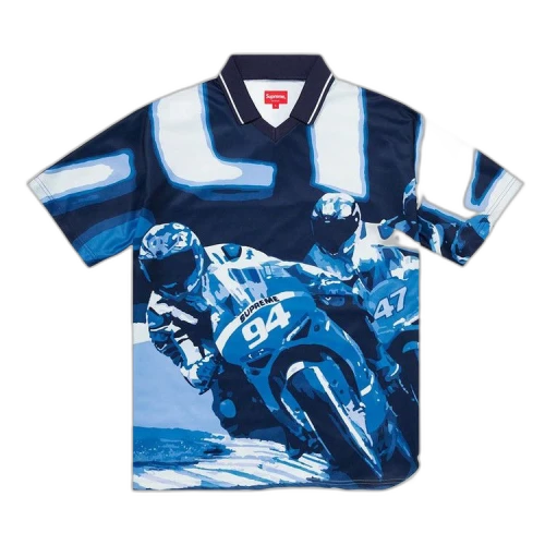 Supreme Racing Soccer Jersey 'Navy'