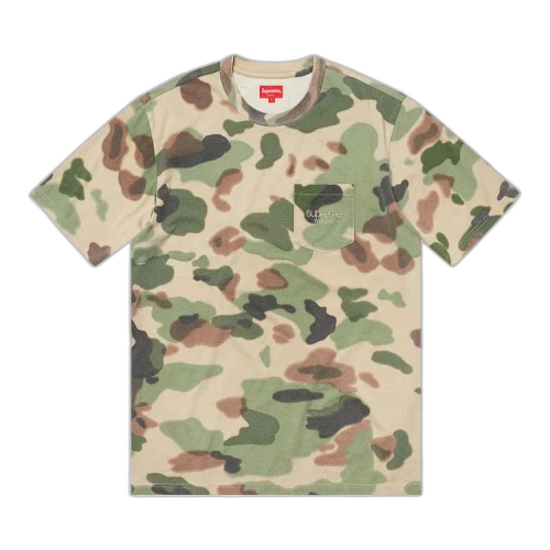 Supreme Overdyed Pocket Tee 'Painted Camo'