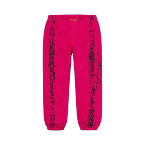 Supreme Animals Sweatpant 'Fuchsia'