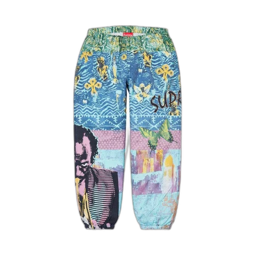 Supreme Miles Davis Skate Pant 'Blue'