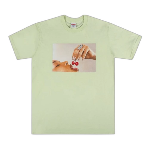 Supreme Cherries Tee 'Pale Mint'