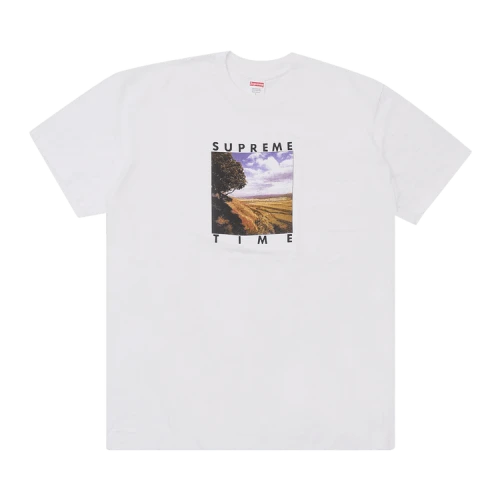 Supreme Time Tee 'White'