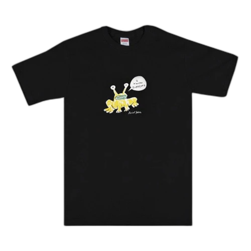 Supreme x Daniel Johnston Frog Tee 'Black'