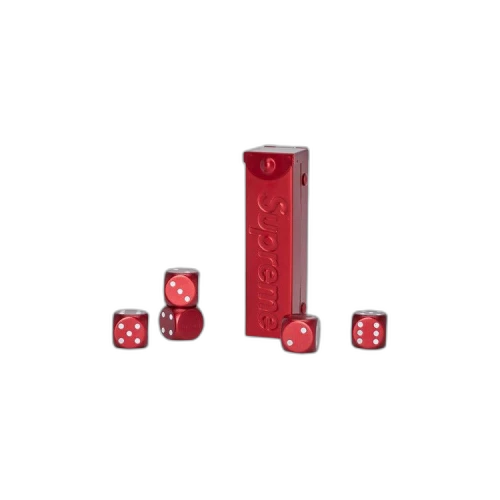 Supreme Aluminum Dice Set 'Red'