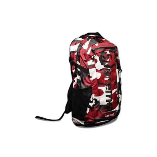 Supreme Backpack 'Red Camo'